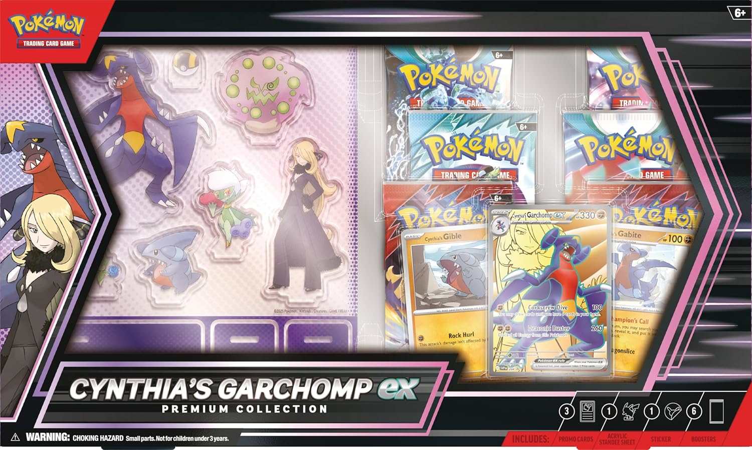 Cynthia's Garchomp EX Premium Collection Box